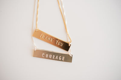 How to Design the Perfect Piece of Hand Stamped Jewelry